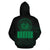 Hawaii Polynesia Hoodie Green Tatau Style - Polynesian Pride