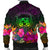 Polynesian Hawaii Men's Bomber Jacket - Summer Hibiscus - Polynesian Pride