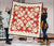 Hawaiian Tropical Pattern Premium Quilt - Red - Argu Style - AH - Polynesian Pride