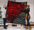 Tonga Polynesian Premium Quilt - Red Turtle Flowing - Polynesian Pride
