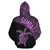 Samoa Hoodie Samoa Turtle Mermaid Polynesian Tattoo Purple - Polynesian Pride