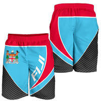 Fiji Flag Spine Men Short - Polynesian Pride