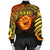 Sun In Leo Zodiac Women Bomber Jacket Polynesian Tattoo Unique Vibes - Polynesian Pride