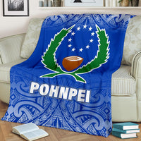 Pohnpei Premium Blanket - Blue Fog Style - Polynesian Pride