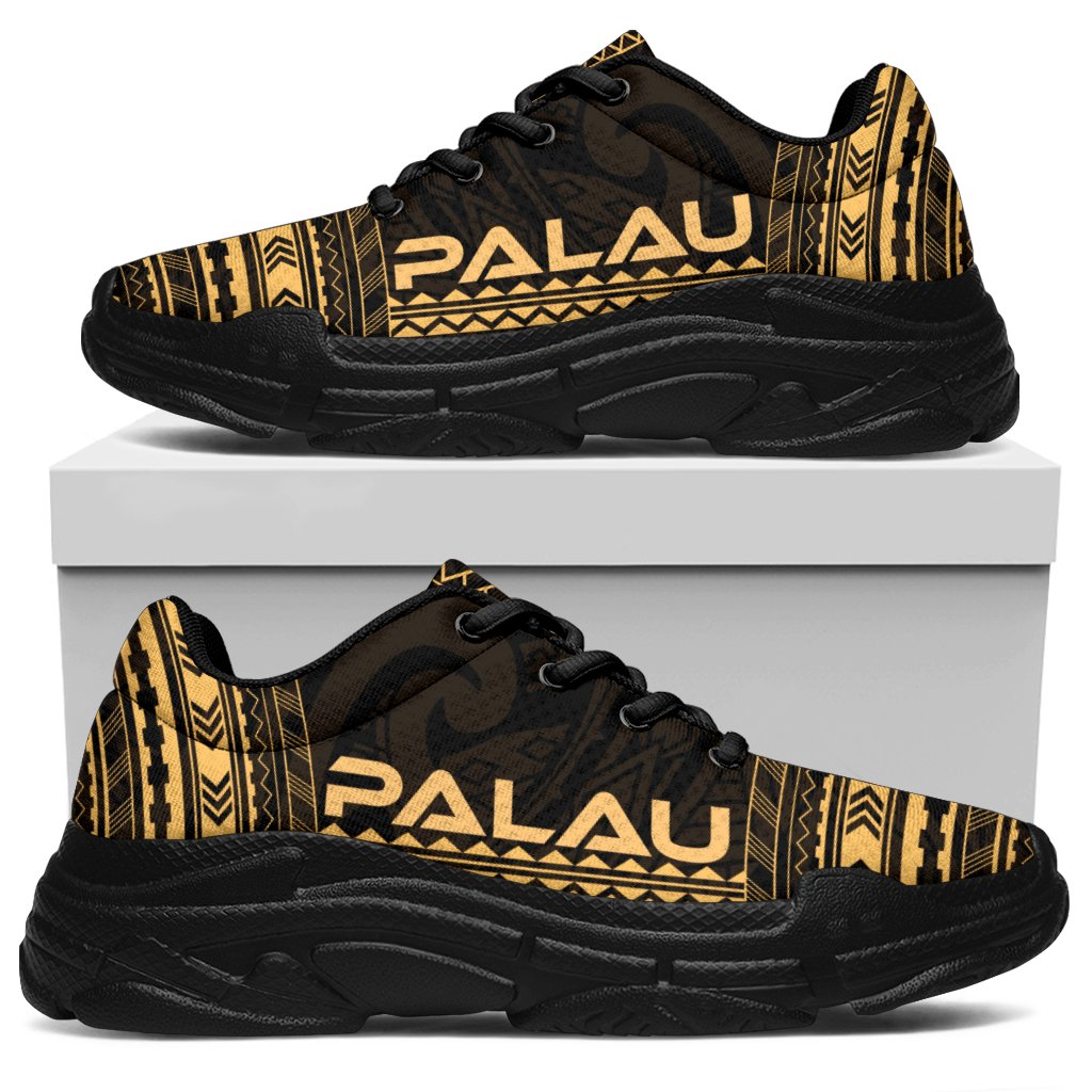 Palau Chunky Sneakers - Polynesian Chief Gold Version - Polynesian Pride