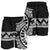 Tahiti Polynesian All Over Print Men's Short - Black Version - Polynesian Pride