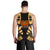 Papua New Guinea Men Tank Top - Polynesian Tattoo Gold - Polynesian Pride