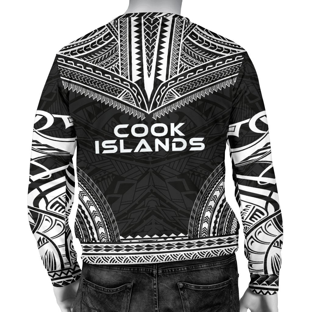 Cook Islands Sweater - Polynesian Chief Black Version - Polynesian Pride