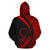 Cook Islands Polynesian Zip up Hoodie Circle Style 01 - Polynesian Pride