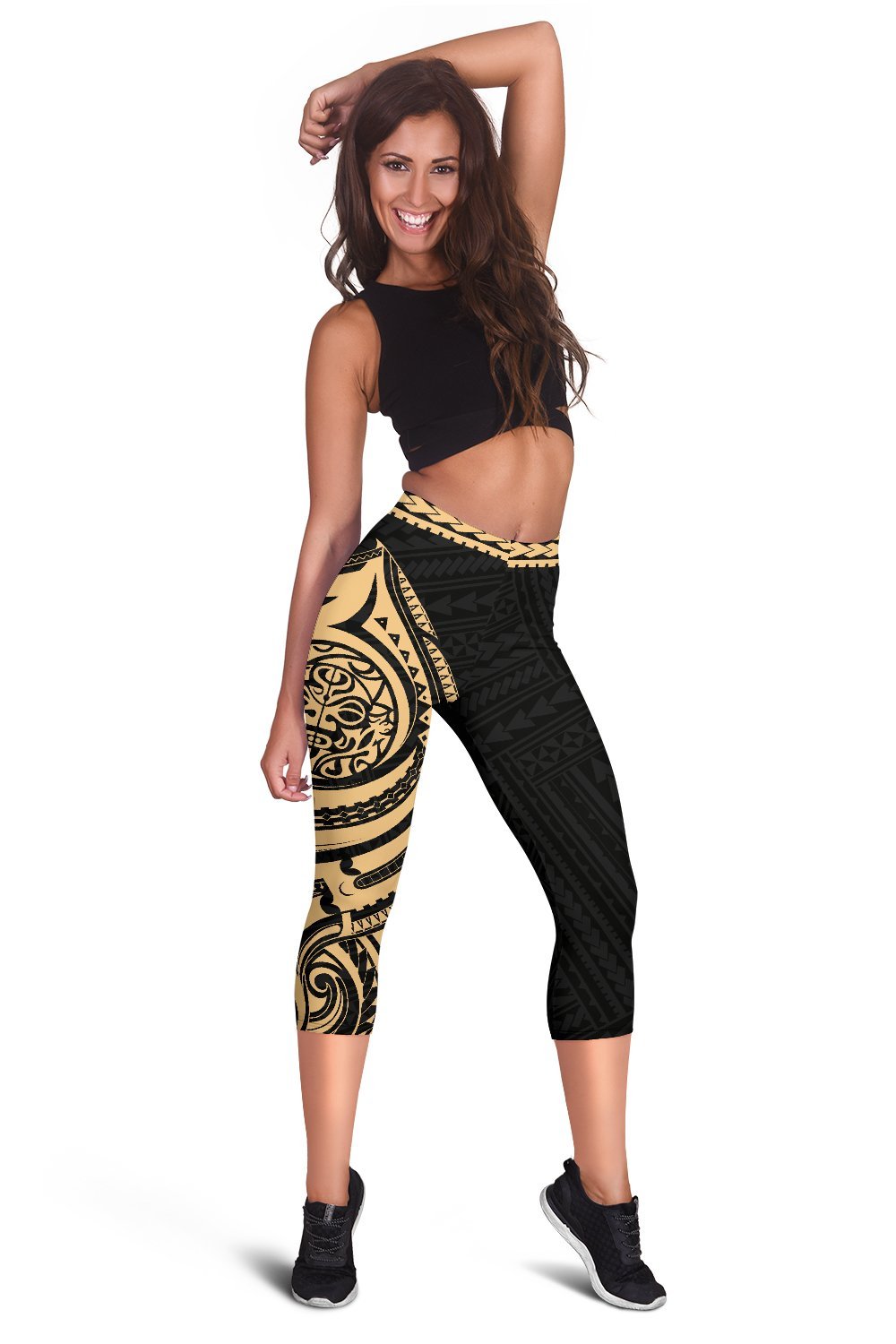 Polynesian Rising 8th Capris A6 - Polynesian Pride