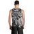 Vanuatu Polynesian Men's Tank Top - White Turtle - Polynesian Pride
