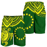 Cook Islands Polynesian Men's Shorts - Polynesian Turtle - Polynesian Pride