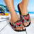 Pohnpei Sandals - Tribals Flower Special Pattern - Polynesian Pride