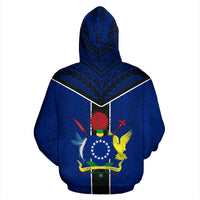 Cook Island Is My Homeland Zipper Hoodie - Polynesian Pride