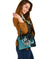 Pohnpei Micronesia Shoulder Handbag Turquoise - Turtle With Hook - Polynesian Pride