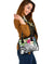 Polynesian Hawaii Shoulder Handbag - Summer Plumeria (White) - Polynesian Pride