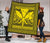 Hawaii Polynesian Kanaka Maoli Premium Quilt Yellow - Polynesian Pride