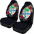 Guam Car Seat Covers - Guam Coat Of Arms Hibiscus - A02 Universal Fit Black - Polynesian Pride