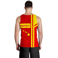 Hawaiian Polynesian Mauna Kea Men's Tank Top - Morale Style - Polynesian Pride