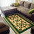 hawaiiHooded Area Rug - Hawaiian Quilt Turtle Dance Sea Pattern - Polynesian Pride