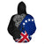 Cook Islands Special Grunge Flag Zip up Hoodie - Polynesian Pride