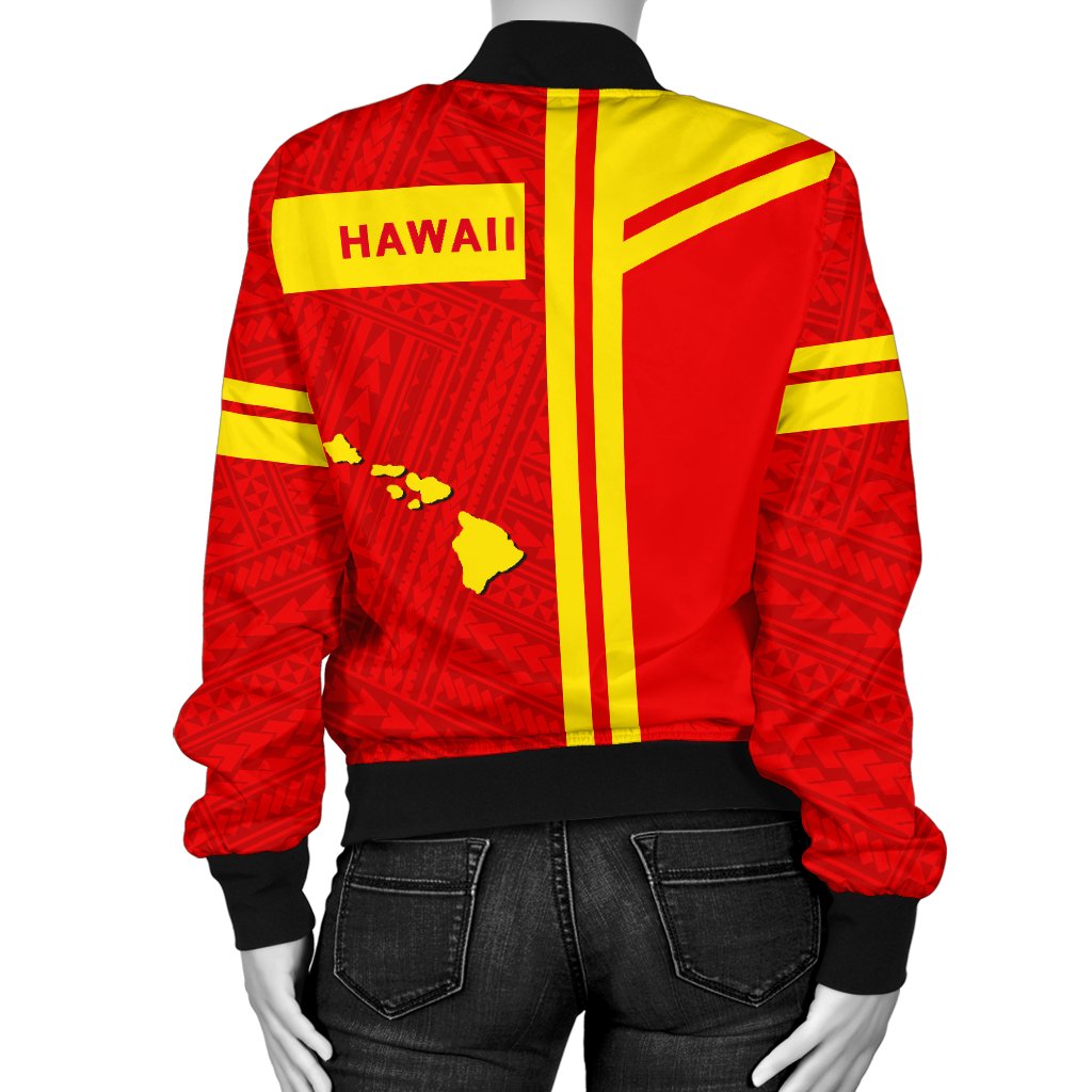 Kanaka Polynesian Mauna Kea Women's Bomber Jacket - Morale Style - Polynesian Pride