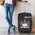 Samoa Personalised Luggage Covers - Samoa Seal In Polynesian Tattoo Style Black - Polynesian Pride