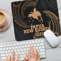 Papua New Guinea Polynesian Mouse Pad - Gold Tribal Wave - Polynesian Pride