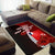 Wallis and Futuna Polynesian Area Rug - Coat Of Arm With Hibiscus - Polynesian Pride