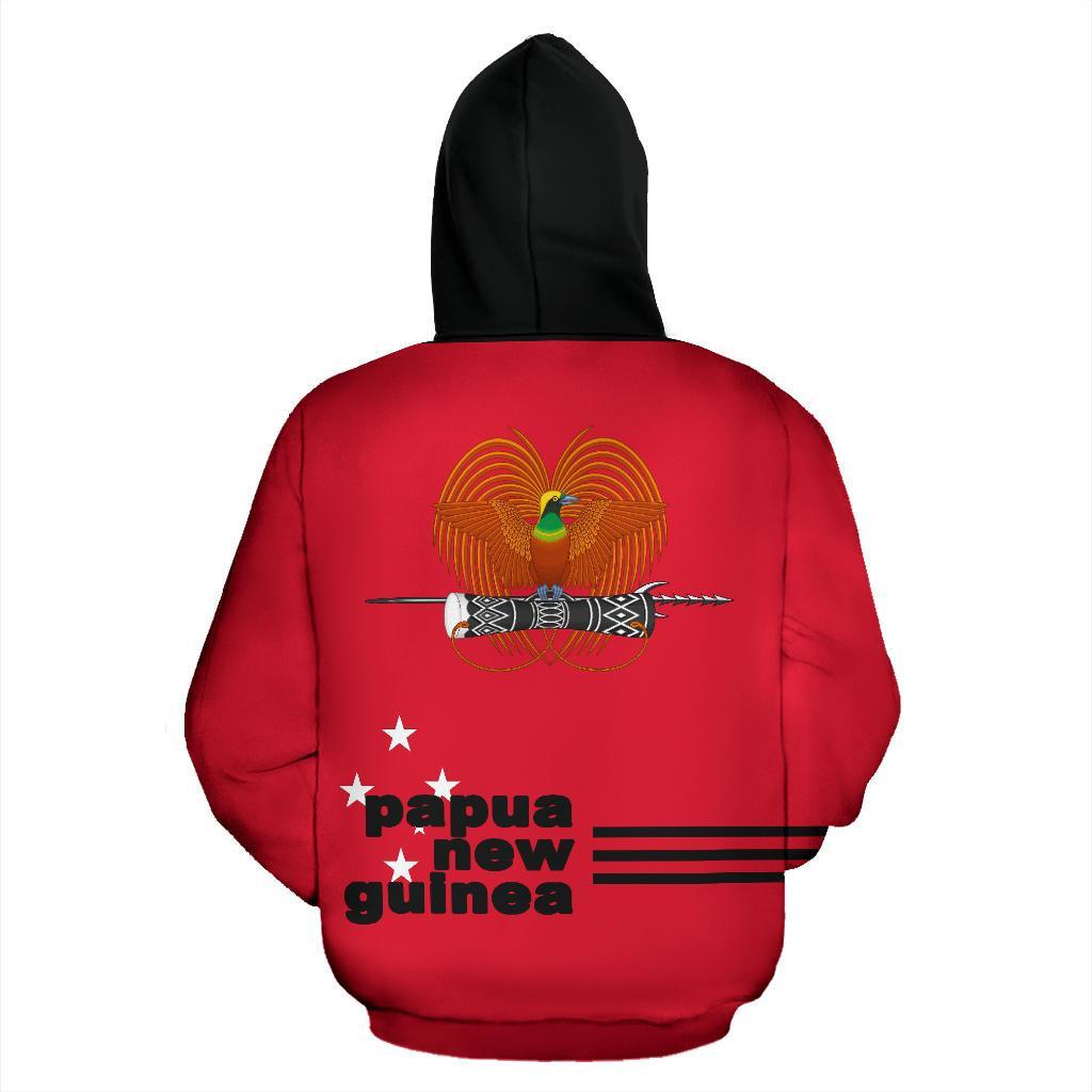 Papua New Guinea Hoodie Papua New Guinea Flag Coat of Arms Since 1949 - Polynesian Pride