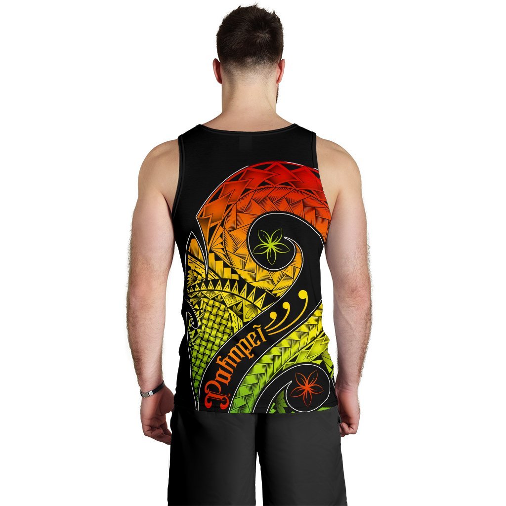 Pohnpei Men's Tank Top - Polynesian Decorative Patterns - Polynesian Pride