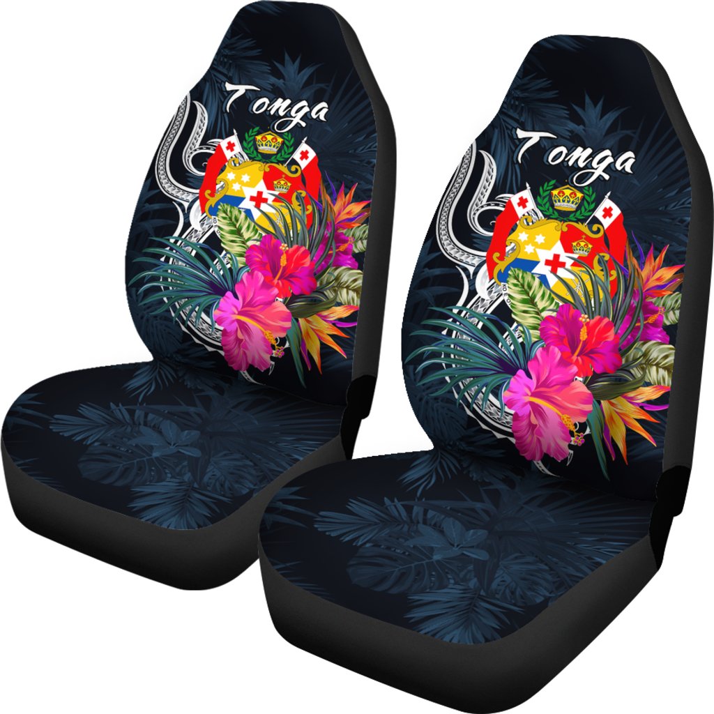 Tonga Polynesian Car Seat Covers - Tropical Flower - Polynesian Pride
