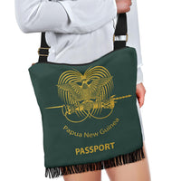 Papua New Guinea Passport Crossbody Boho Handbag - Polynesian Pride