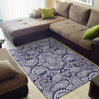 Polynesian Blue Dark Area Rug - Polynesian Pride