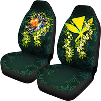 Polynesian Hawaii Car Seat Covers - Ti Leaf Lei Turtle - Polynesian Pride