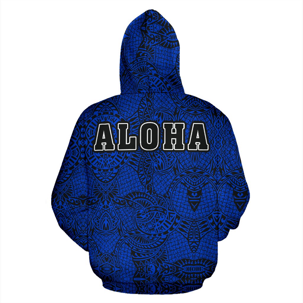 Aloha Turtle Polynesian Hoodie - Polynesian Pride