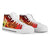 Samoa Custom Personalised High Top Shoes - Tribal Tuna Fish - Polynesian Pride