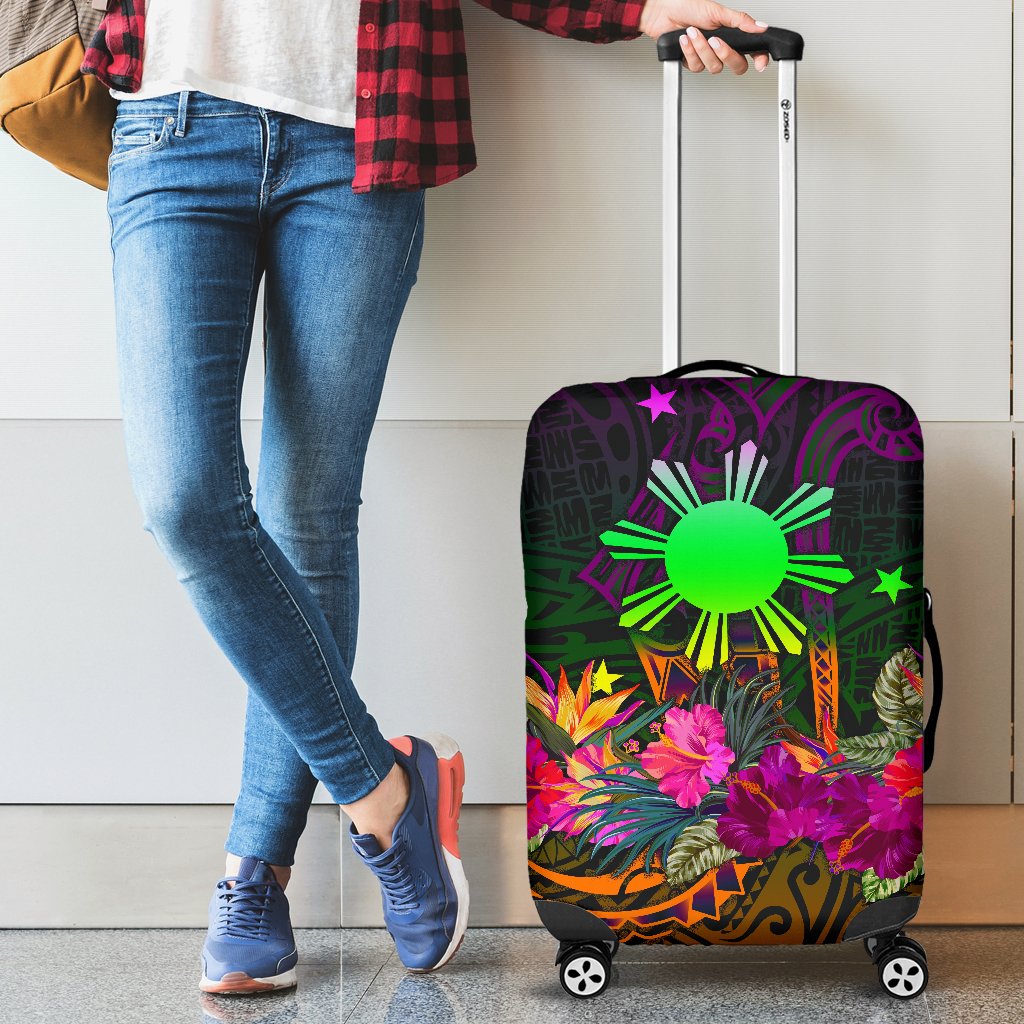 The Philippines Luggage Covers - Summer Hibiscus Reggae - Polynesian Pride