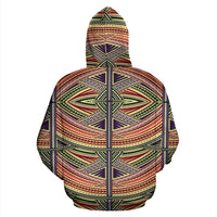 Polynesian Zip up Hoodie Tribal 11 - Polynesian Pride