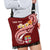 Fiji Custom Personalised Crossbody Boho Handbag - Fiji Seal Polynesian Patterns Plumeria (Red) - Polynesian Pride