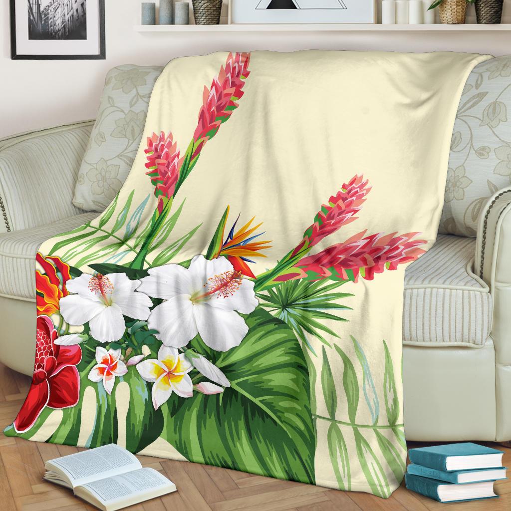 Hawaii Flower Premium Blanket - Polynesian Pride