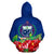 Samoa Polynesian Hoodie Flag Hibiscus - Polynesian Pride