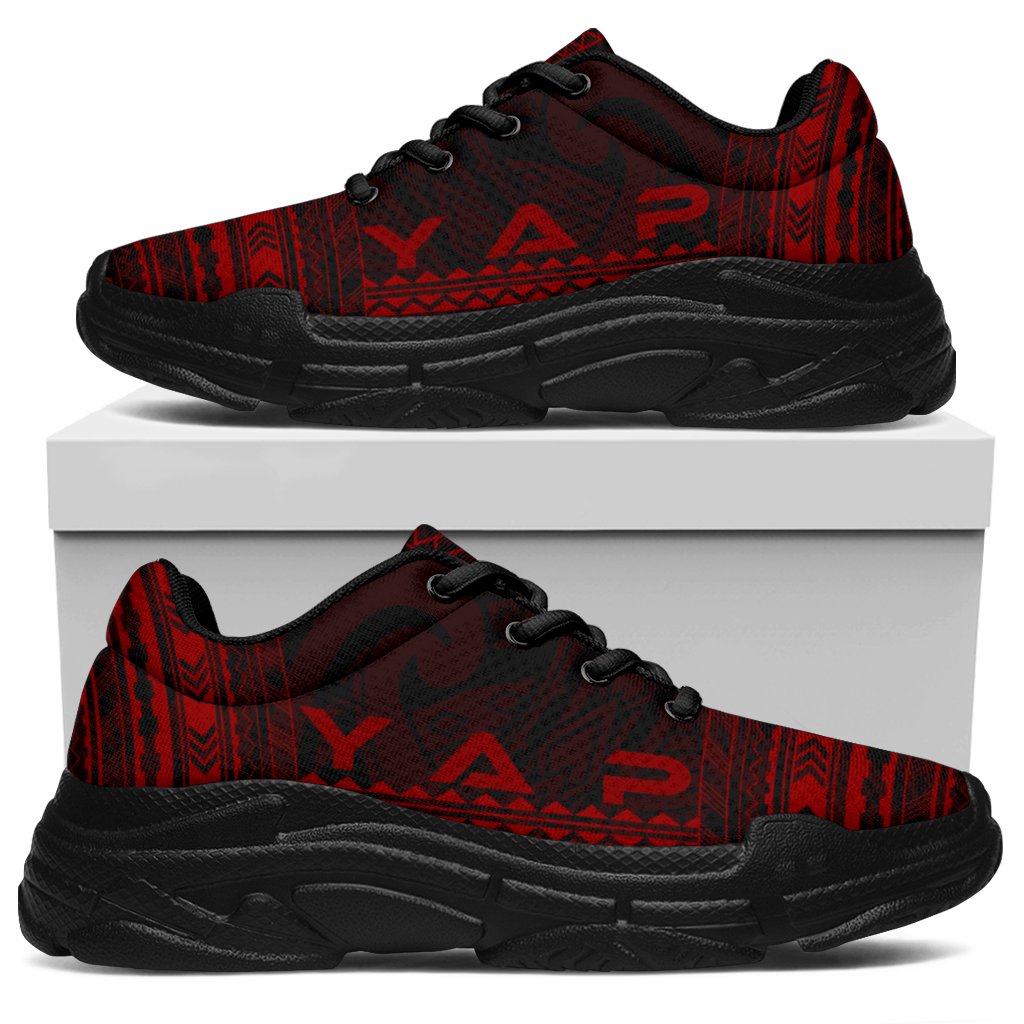 Yap Chunky Sneakers - Polynesian Chief Red Version - Polynesian Pride