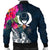 Pohnpei Men's Bomber Jacket - Pohnpei Summer Vibes - Polynesian Pride