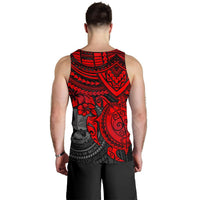 Federated States Of Micronesia Men's Tank - Red Turtle - Polynesian Pride