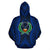 Pohnpei All Over Zip up Hoodie Central Version - Polynesian Pride