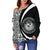 Hawaii Polynesian Women's Off Shoulder Sweater 06 - Polynesian Pride