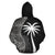 Samoa Polynesian Hoodie Coconut Tree Black - Polynesian Pride