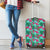 Tropical Strelitzia Blue Luggage Cover - Polynesian Pride