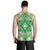 Polynesian Plumeria Mix Green Hawaii Men's Tank Top - Polynesian Pride